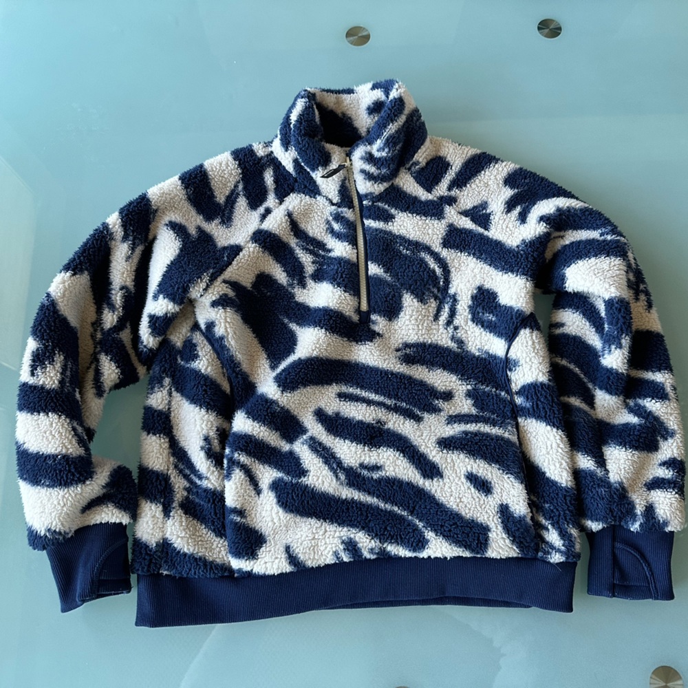 Athleta Girl Plush Fleece Pull Over